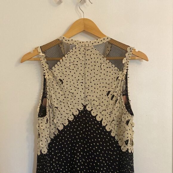 Anthropologie Byron Lars Lasercut Sheath Dress Size 8 - Picture 6 of 10